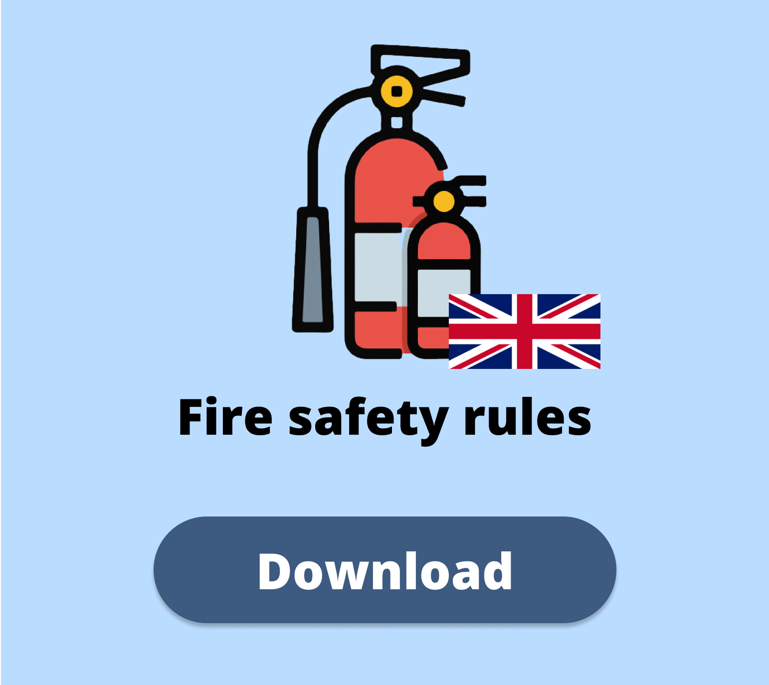 Fire safety rules